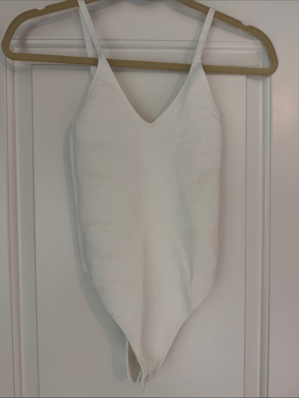 Free People intimately seamless bodysuit ivory